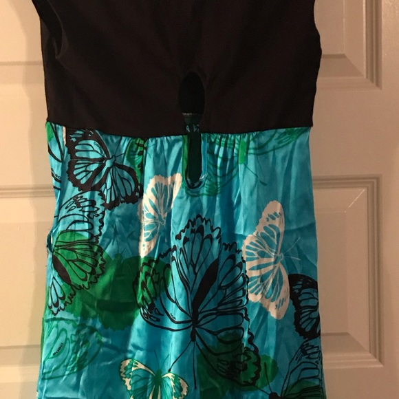 Bebe butterfly silk dress - Picture 12 of 16